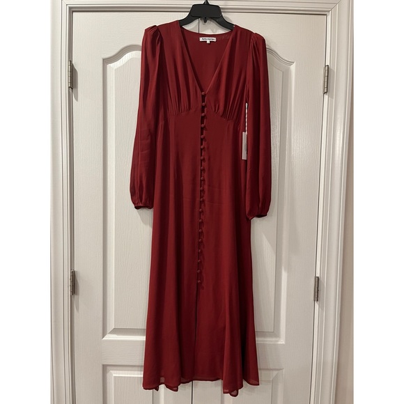 Reformation Brogan Dress sz 4 - Picture 6 of 9